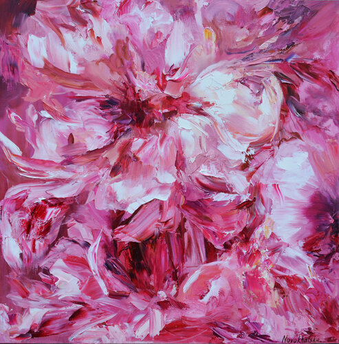 Fleurs rouges Olga Novokhatska