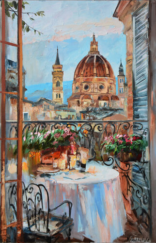 Florence di Olga Novokhatska, Pittura in vendita su Singulart