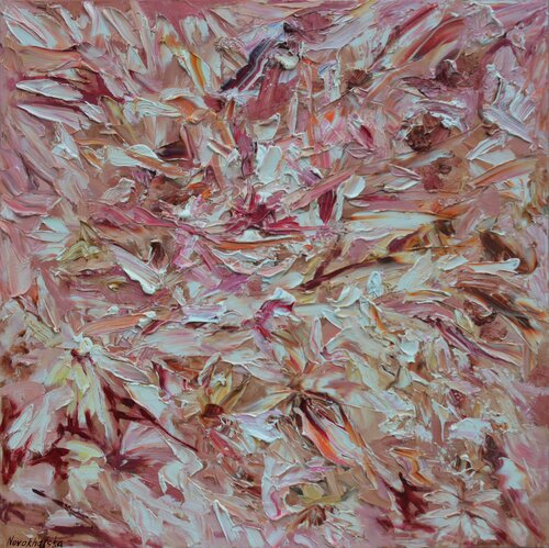 Fleurs abstraites by Olga Novokhatska, Painting for Sale on Singulart