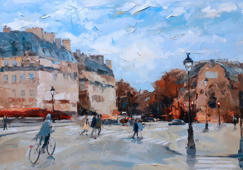 Place St. Michel à Paris Olga Novokhatska