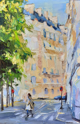 Mois d'avril 2020 par Olga Novokhatska, Peinture en vente sur Singulart