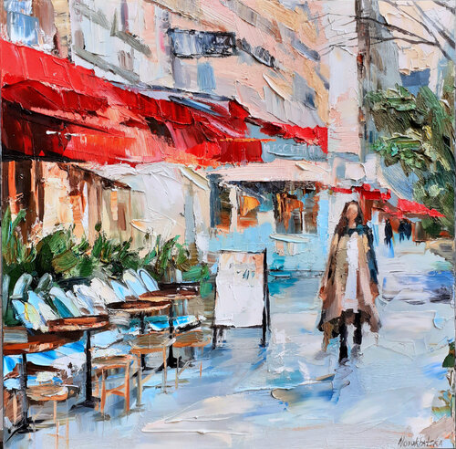 Un matin à Paris Olga Novokhatska