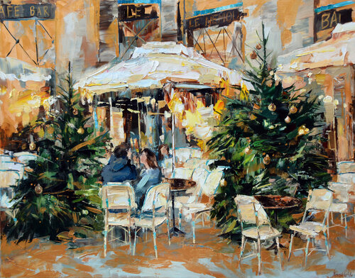 Rendez-vous au café Le Némours Olga Novokhatska