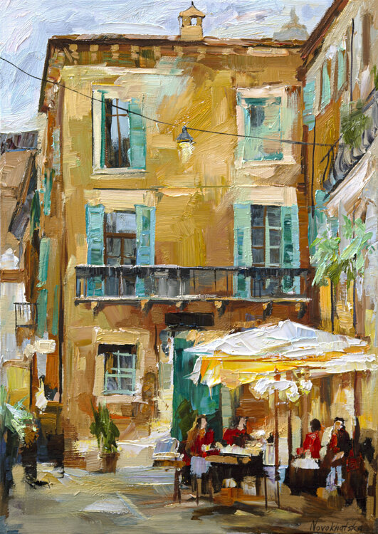 Cour italienne Olga Novokhatska