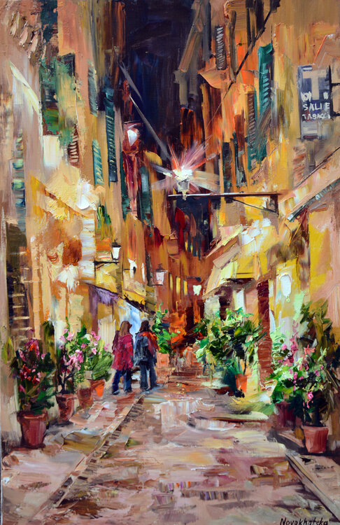 Un soir en Italie Olga Novokhatska