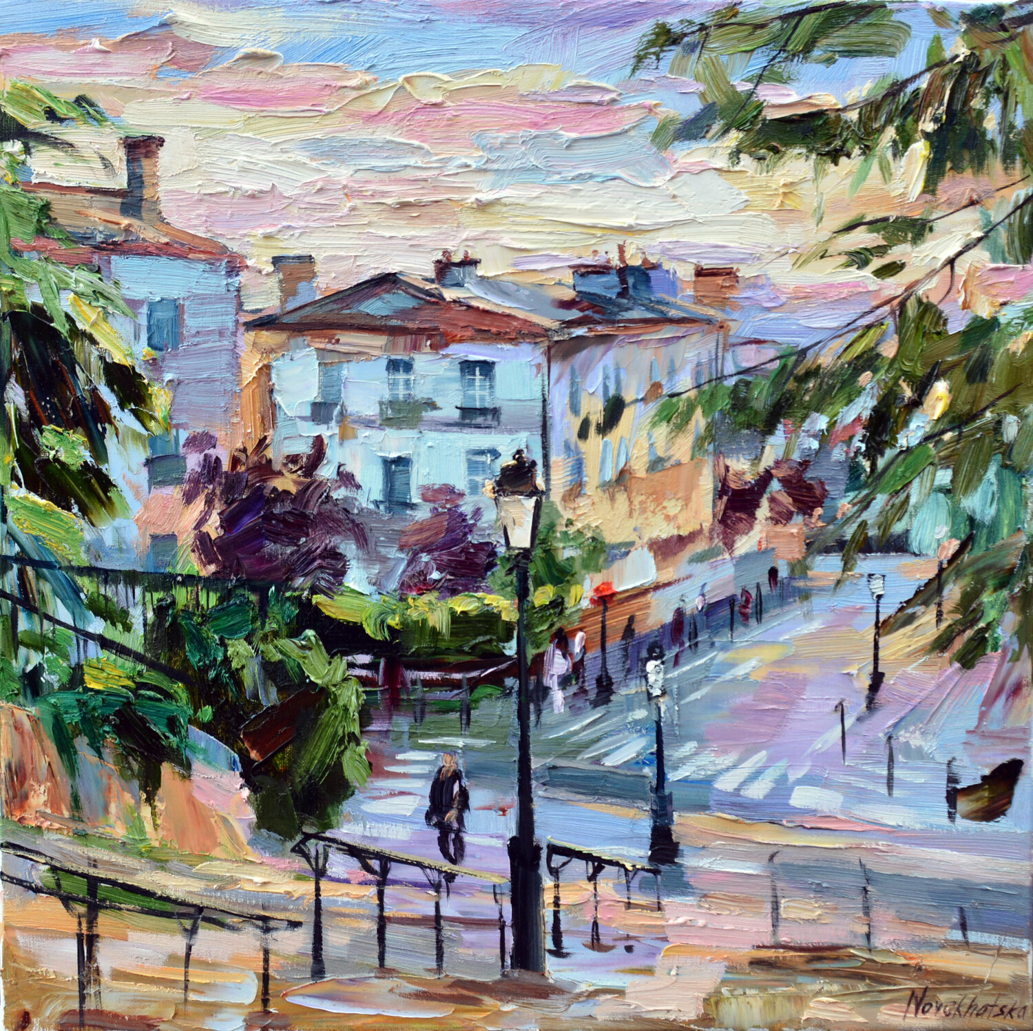 Etude du Montmartre Olga Novokhatska