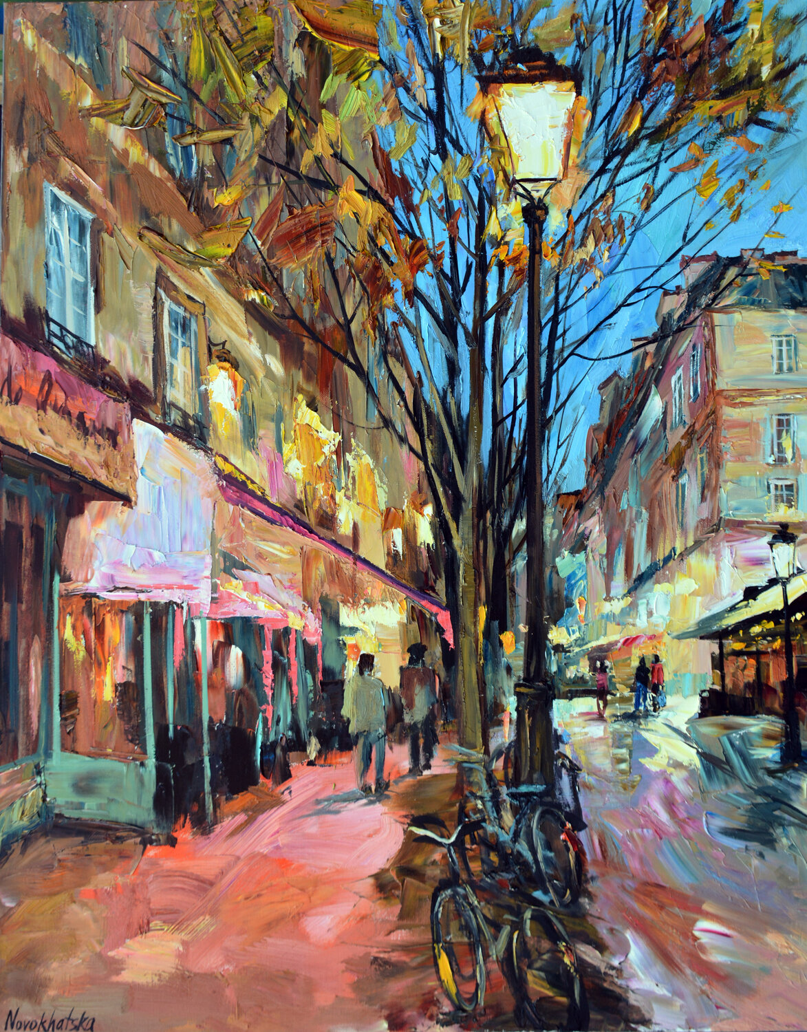 Paris le soir Olga Novokhatska