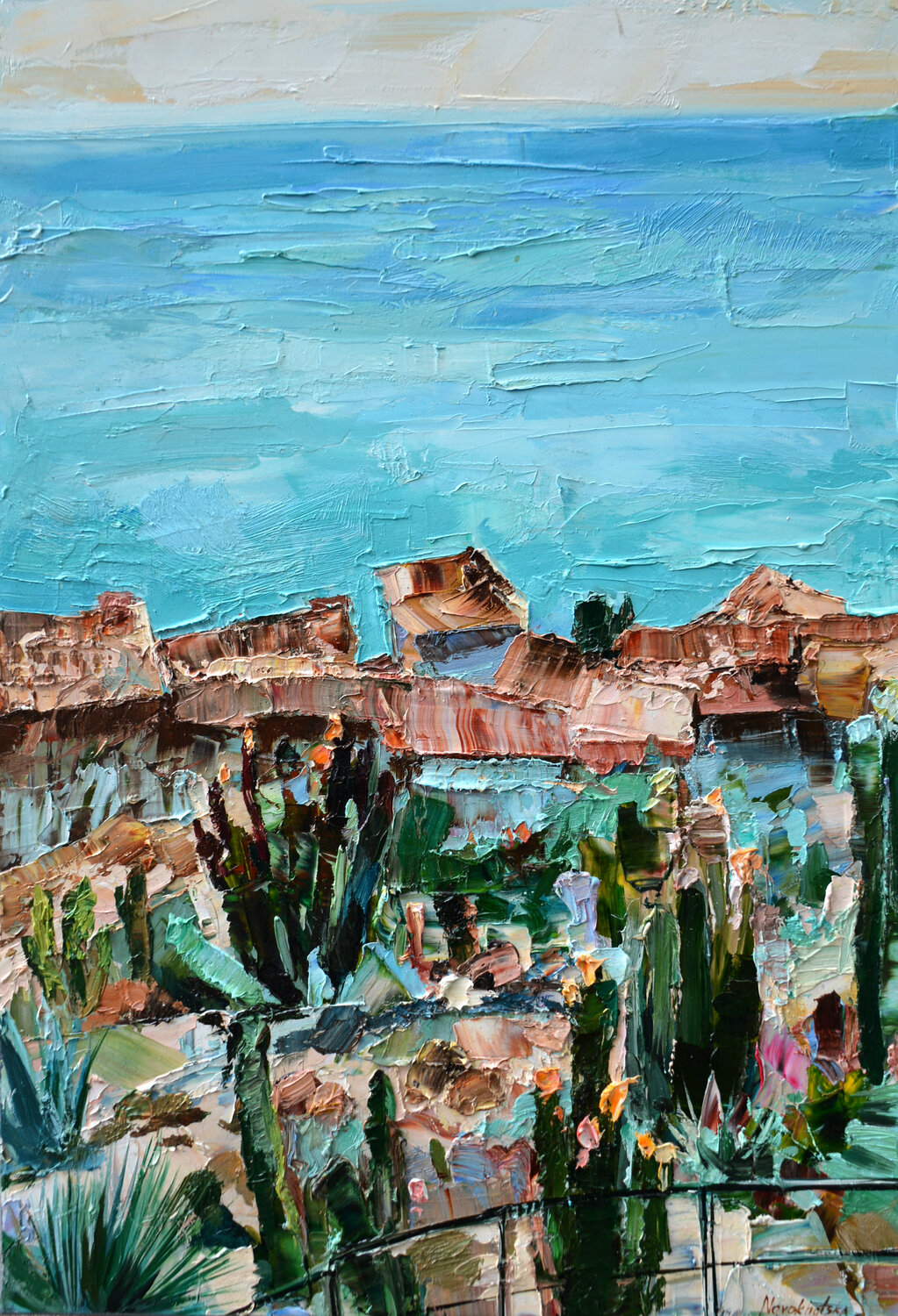 Jardin d'Eze II Olga Novokhatska