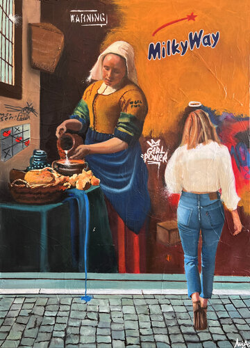 Milky Way de Emilie Pannier, Pintura a la venta en Singulart