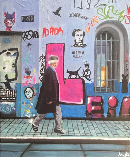 We can be heroes van Emilie Pannier, Schilderij te koop op Singulart