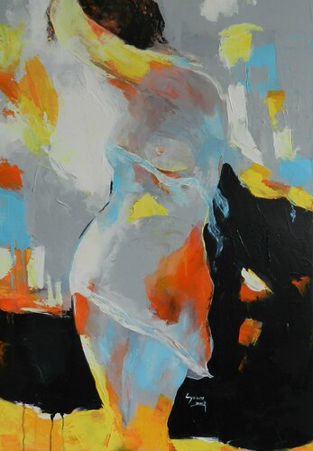 douceur matinale di Lysiane Beck, Pittura in vendita su Singulart