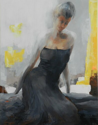 tendrement délicat di Lysiane Beck, Pittura in vendita su Singulart