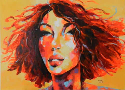 rapsodie von Lysiane Beck, Malerei kaufen auf Singulart