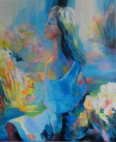 plénitude di Lysiane Beck, Pittura in vendita su Singulart
