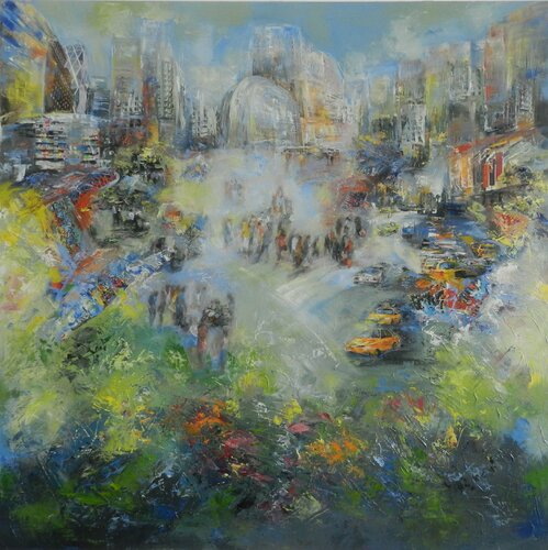 frénésie di Lysiane Beck, Pittura in vendita su Singulart