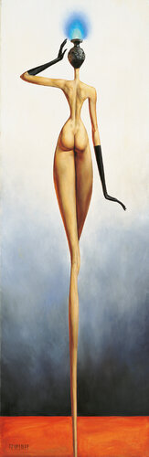 Elegance by Myriam Feuilloley, Painting for Sale on Singulart