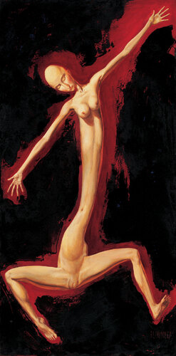 Agitation van Myriam Feuilloley, Schilderij te koop op Singulart