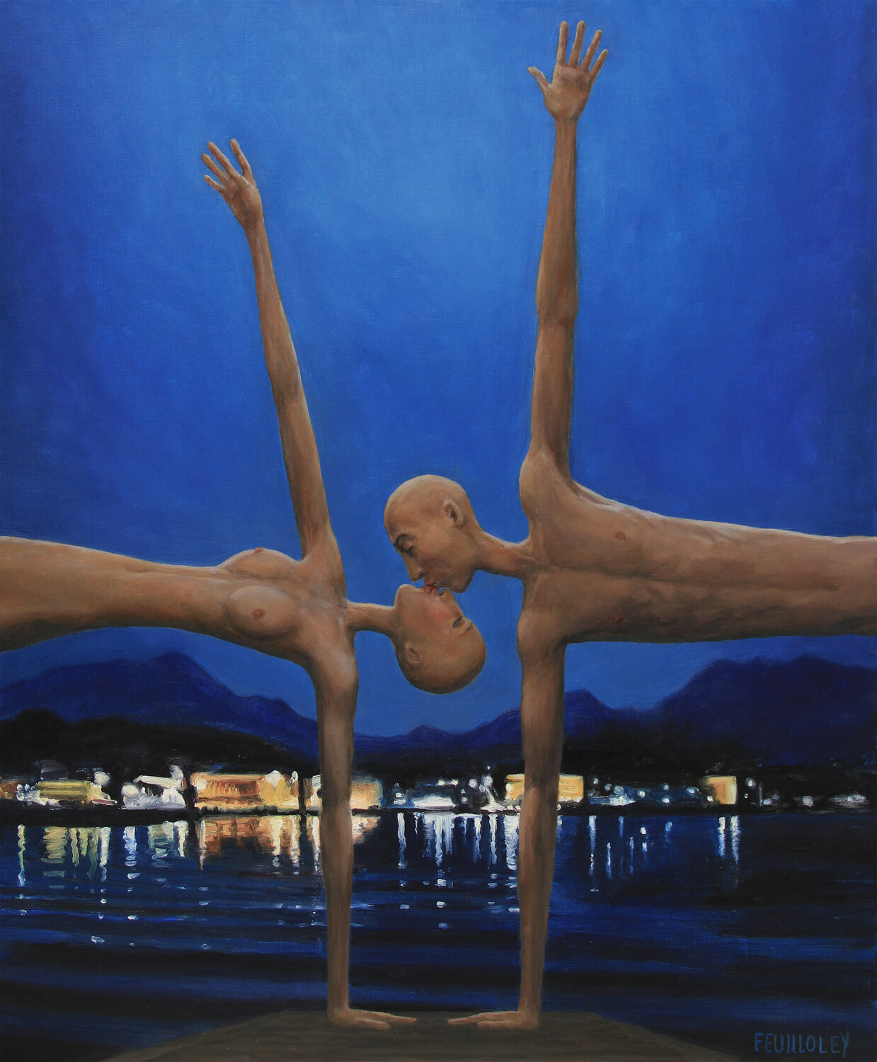 Bain de lune Myriam Feuilloley