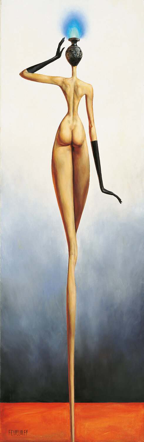 Elegance Myriam Feuilloley Peinture originale à vendre