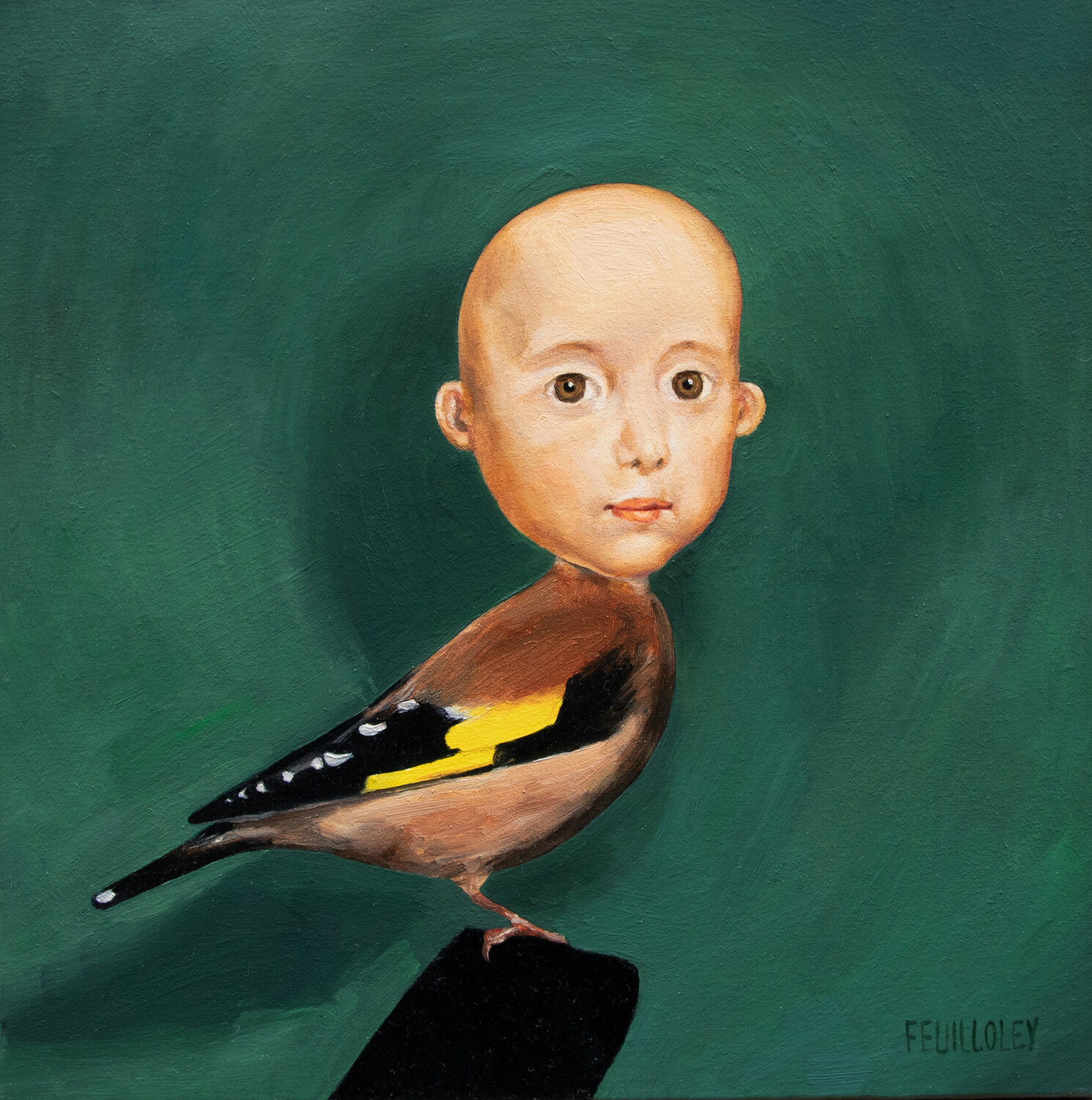 Le chardonneret Myriam Feuilloley