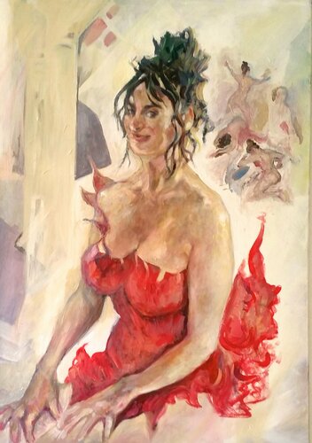 Absurde par Nataliy Schenkmann, Peinture en vente sur Singulart