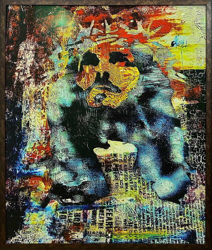 Mixed Media #23 van Stephanie Dillon, Afdruk te koop op Singulart