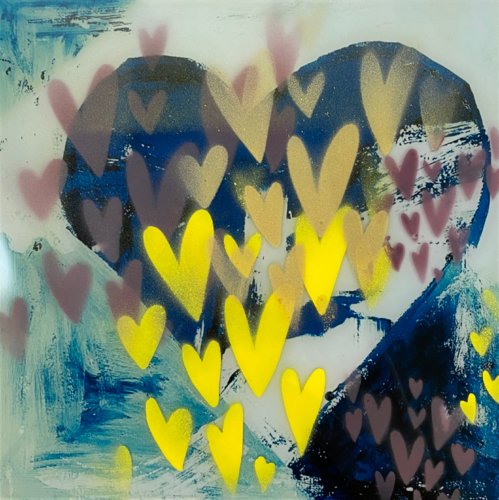Mixed Media #36 van Stephanie Dillon, Schilderij te koop op Singulart
