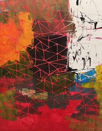 Abstract #92 van Stephanie Dillon, Schilderij te koop op Singulart