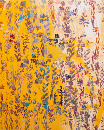 Floral - 12 di Stephanie Dillon, Pittura in vendita su Singulart