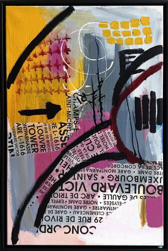 Untitled van Stephanie Dillon, Schilderij te koop op Singulart