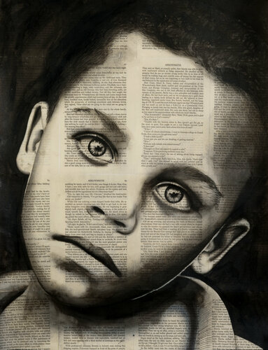 Young Boy by Ahmad Shariff, Drawing for Sale on Singulart