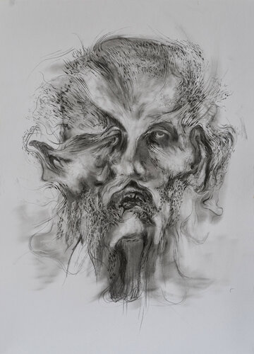 Kopf 53 von Wolfgang Eckert, Zeichnungen kaufen auf Singulart
