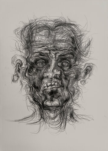 Kopf 11 par Wolfgang Eckert, Dessin en vente sur Singulart