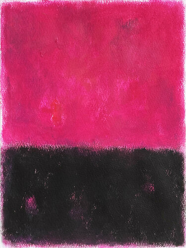 Pink and black II by Luis Medina Manso, Work on Paper for Sale on Singulart