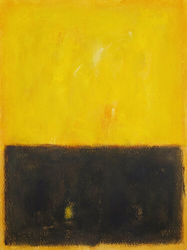 Yellow and black  II by Luis Medina Manso, Work on Paper for Sale on Singulart