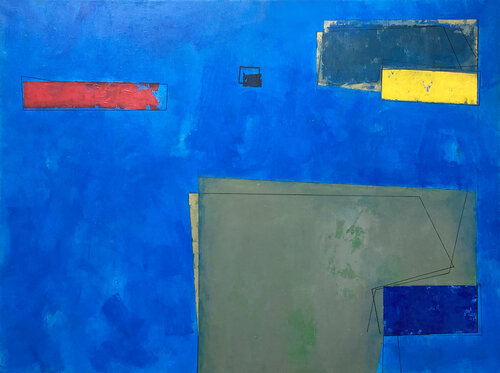 Sky land by Luis Medina Manso, Painting for Sale on Singulart