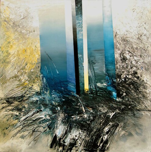 "02/01" di Dieter Crumbiegel, Pittura in vendita su Singulart