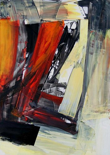 "01/16 di Dieter Crumbiegel, Pittura in vendita su Singulart