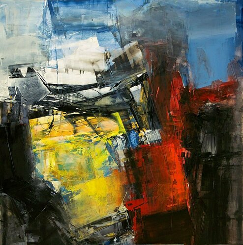"10/17" par Dieter Crumbiegel, Peinture en vente sur Singulart