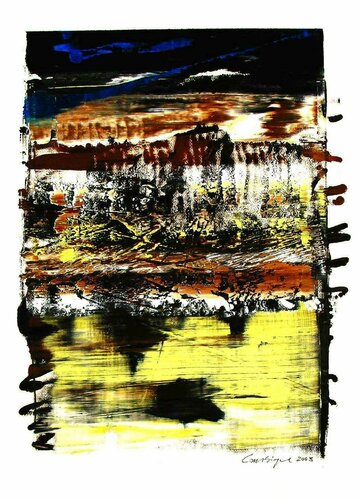 ohne Titel 2003 di Dieter Crumbiegel, Opera su carta in vendita su Singulart