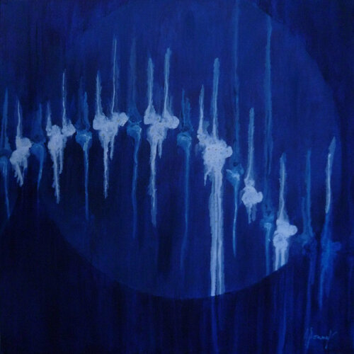 Autre Focus sur la fréquence by Myriam Bonnet, Painting for Sale on Singulart