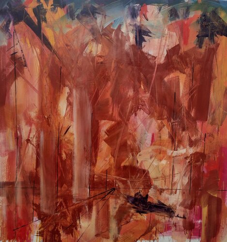 Life series: The architecture of color, mind and soul No 2 von Alejandro Naranjo, Malerei kaufen auf Singulart