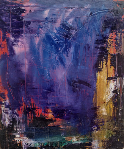 Life series: The architecture of color, mind and soul - Small pieces No 1 von Alejandro Naranjo, Malerei kaufen auf Singulart