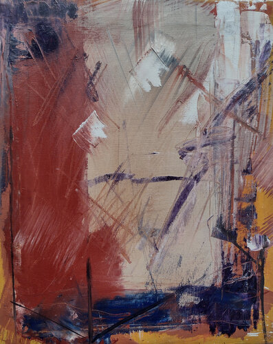 Life series: The architecture of color, mind and soul - Small pieces No 5 von Alejandro Naranjo, Malerei kaufen auf Singulart