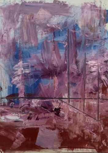 Life series: The architecture of color, mind and soul,  on paper, 2026, No 7 par Alejandro Naranjo, Peinture en vente sur Singulart