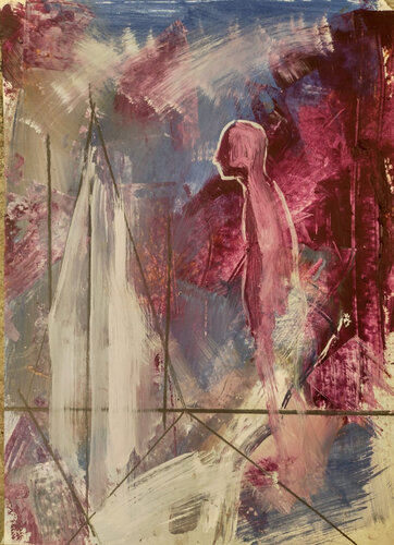Life series: The architecture of color, mind and soul,  on paper, 2026, No 19 by Alejandro Naranjo, 絵画 for Sale on Singulart