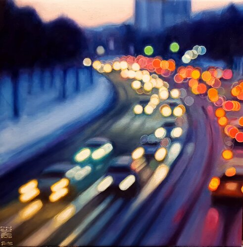 LUCES ESENCIALES DE INVIERNO par Juan Francisco Gomez Cambronero, Peinture en vente sur Singulart