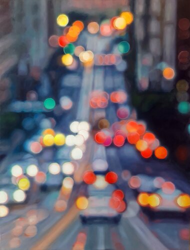 LIFE AND COLOR par Juan Francisco Gomez Cambronero, Peinture en vente sur Singulart