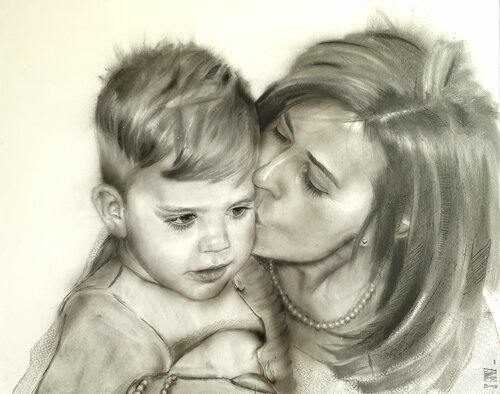 RETRATO POR ENCARGO di Juan Francisco Gomez Cambronero, Pittura in vendita su Singulart