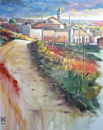 AMANECER II di Juan Francisco Gomez Cambronero, Pittura in vendita su Singulart